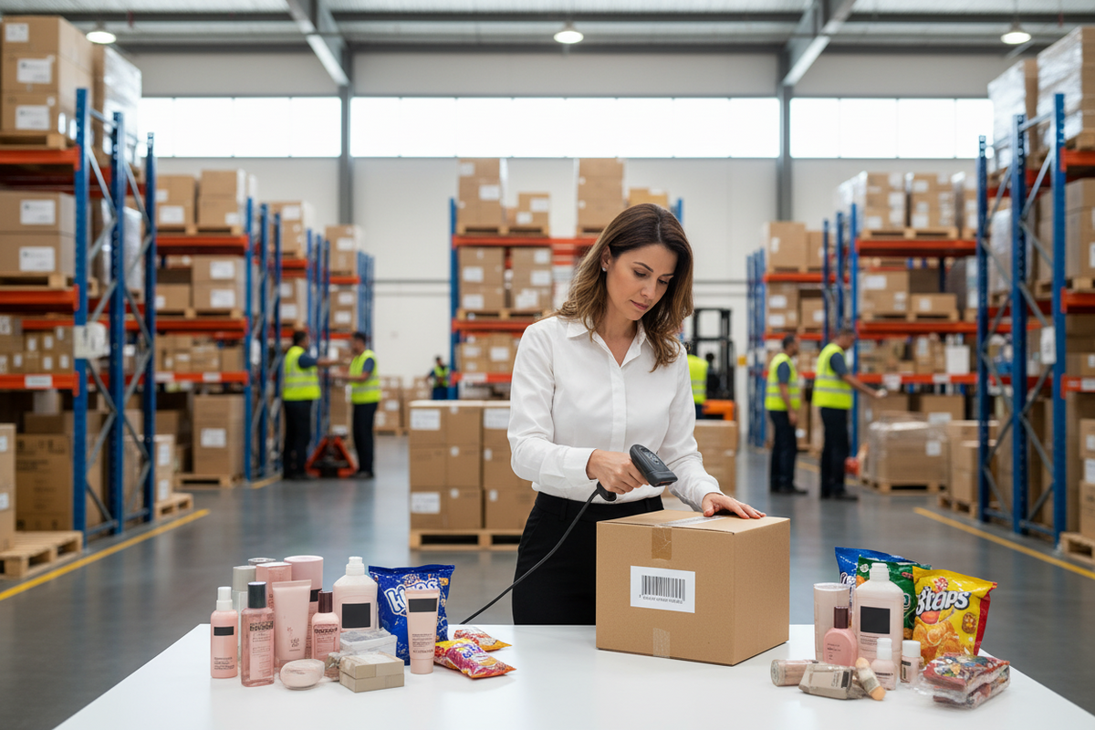 Código de barras em produtos importados para venda no Brasil
